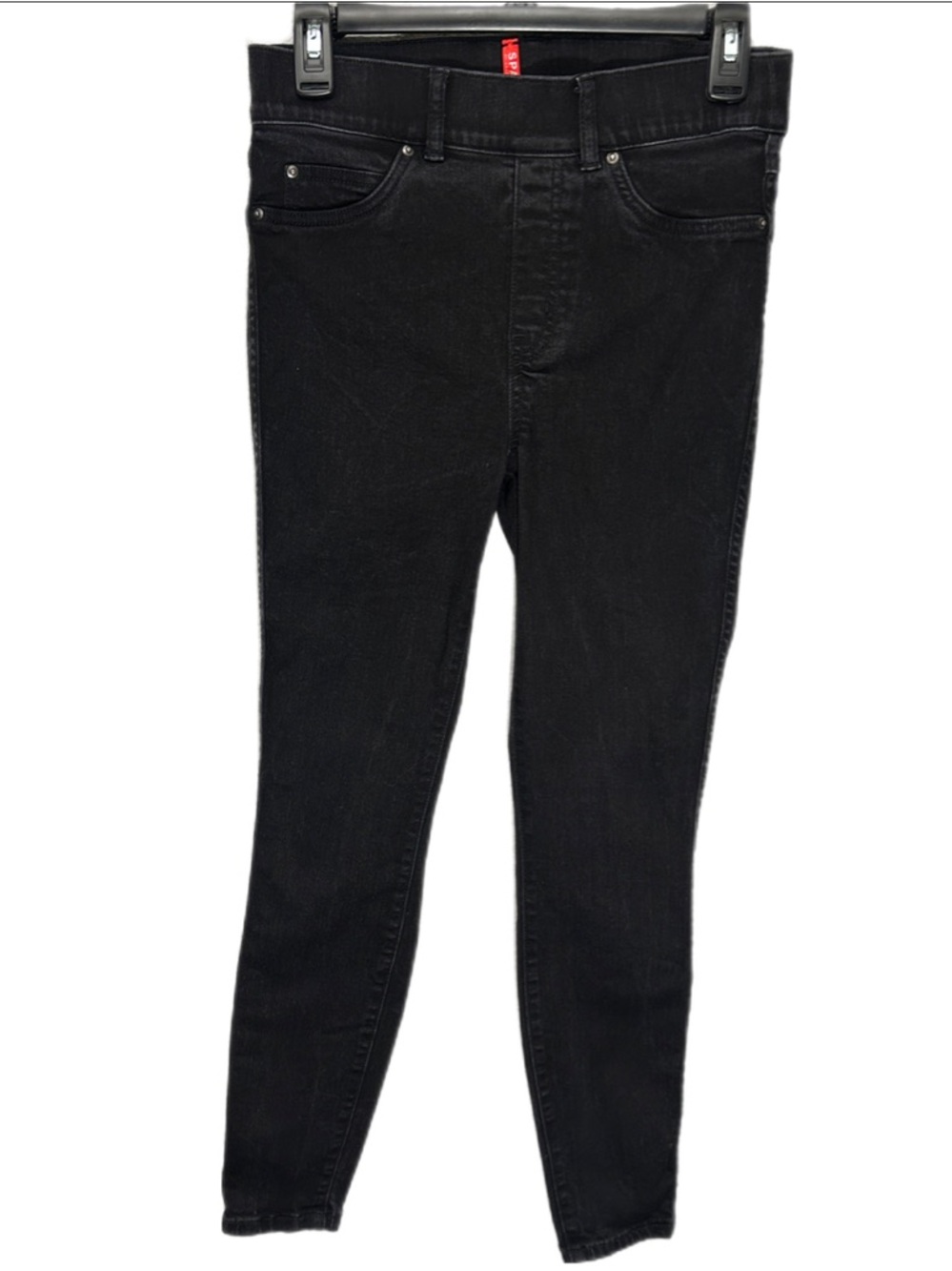 Spanx Women's Small Black Denim Skinny Jeans